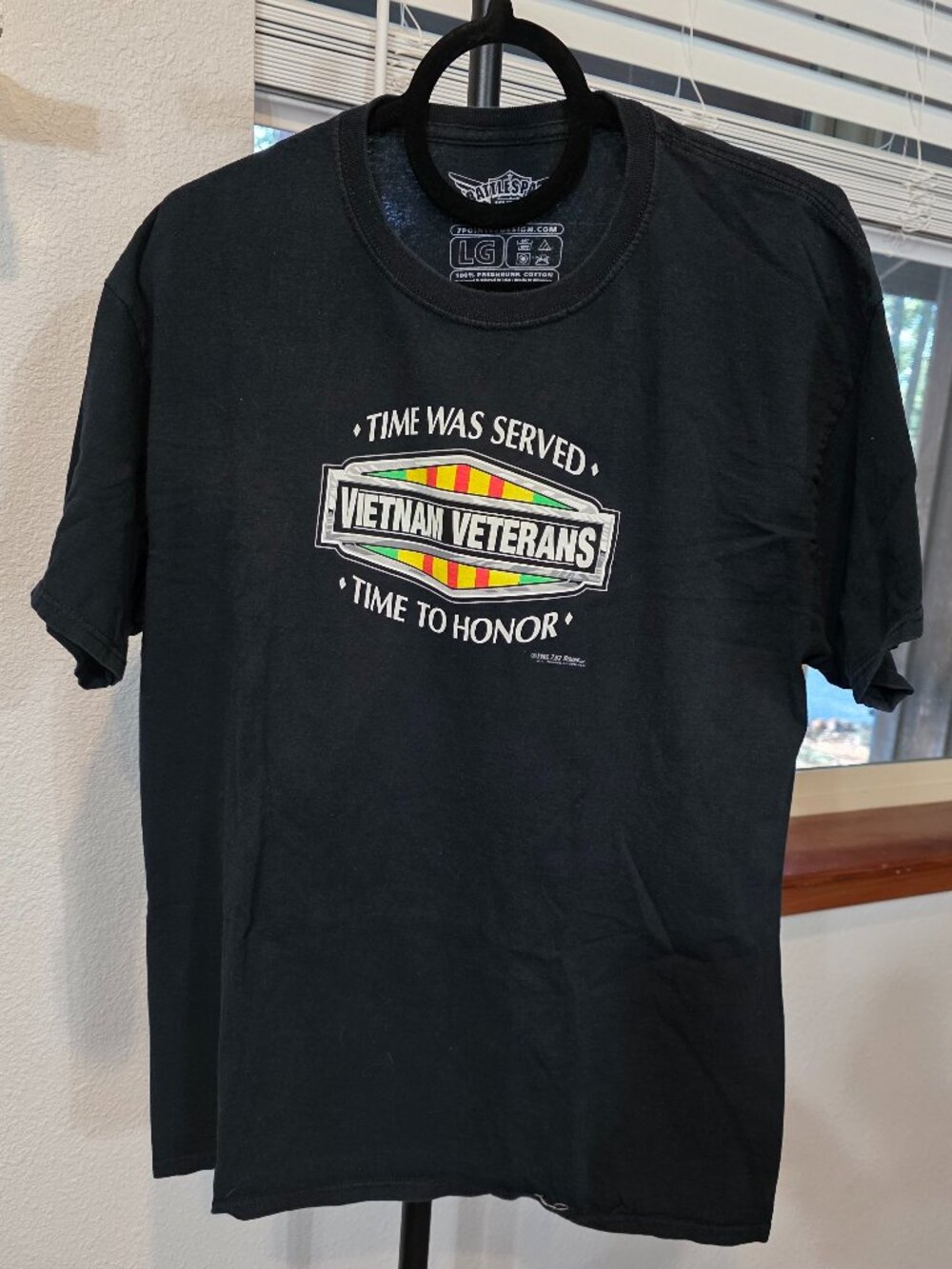 Men's Vietnam Veterans t-shirt by Battlespace 7.62 Design